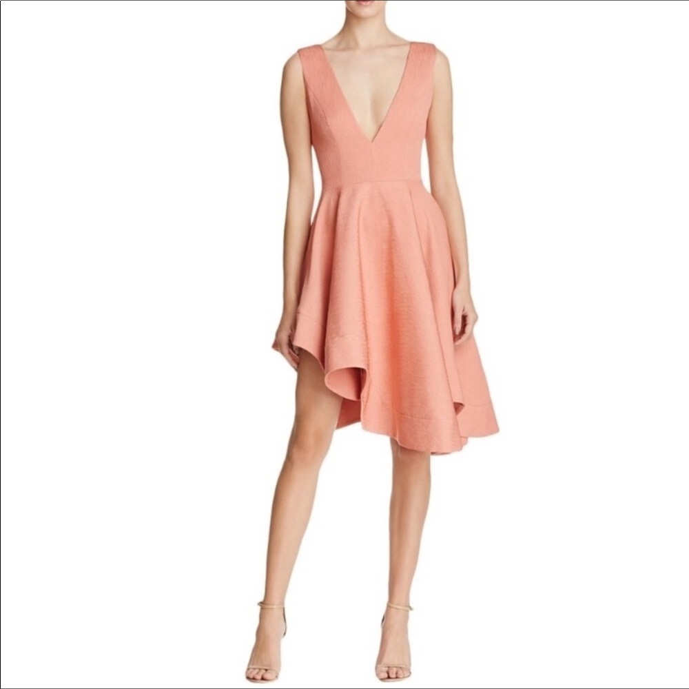Keepsake | begin again asymmetrical hem dress